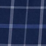navy double plaid