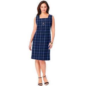 Jessica London Bi-Stretch Sheath Dress - 1 of 4