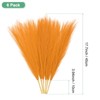 Unique Bargains Dried Plants Artificial Durable Small Fluffy Pampas Grass 7 Branches for Home, Office, Party 17.7 Inch - 3 of 4