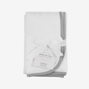 Moms on Call | Baby & Newborn Swaddle Blanket | 0-3 Months | Nursery Baby Gift | 48X48 Inch | 100% Cotton - 1 of 4