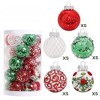 GustoWave Christmas Tree Ornaments Sets, 25 Pcs Christmas Decoration Balls for Holiday, Wedding, Party - 2 of 4