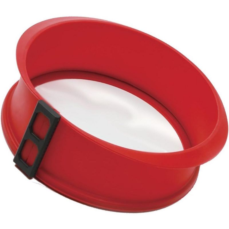 Norpro Silicone Springform Pan with Glass Base, 9in/23cm, As Shown, 3 of 5