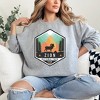 Simply Sage Market Women's Graphic Sweatshirt Zion National Park Badge - 2 of 3