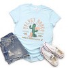 Simply Sage Market Velvet Rodeo Cactus Short Sleeve Tee - 3 of 4