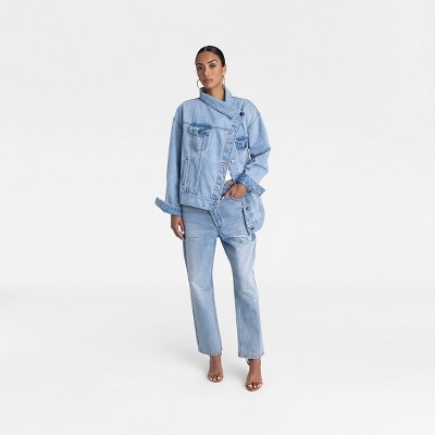 KBB by KAHLANA Women's 'The Denim Jacket' - Light Wash