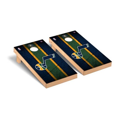 NBA Utah Jazz Premium Cornhole Board Vintage Version