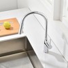 SUMERAIN Kitchen Sink Faucet Pull Down Sprayer Dual Mode, Lead Free Faucet for Kitchen Sink Chrome - 4 of 4
