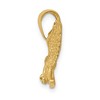 Black Bow Jewelry 14k Yellow Gold Polished Eagle Pendant, 25mm - 2 of 4