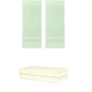 REGALWOVEN Bath Hands Towel Sets For Bathroom, Gym, SPA 2 Pack - 1 of 4