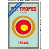 Trends International Reinders: Destinations - Destination St. Tropez Framed Wall Poster Prints - 3 of 4