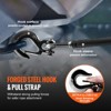 VEVOR Synthetic Winch Rope, 1/2 Inch x 92 Feet 32,000 lbs Synthetic Winch Line Cable Rope with Protective Sleeve + Forged Winch Hook + Pull Strap - 4 of 4