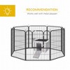 LOVMOR Small Wooden Rabbit Hutch - 4 of 4