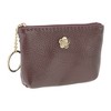 Unique Bargains Five-Petal Flower With Two Zip Pockets Coin Purse Wallet 1 Pc - 3 of 4