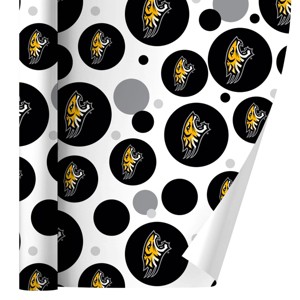 Towson University Tigers Logo Premium Gift Wrap Wrapping Paper Roll 30x72 - 1 of 4