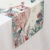 Unique Bargains Table Runner Rectangular Winter Christmas Pattern 9 Linen Colorful 1 Pc - 3 of 3