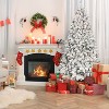 NicBex 6ft Prelit Snow Flocked Artificial Christmas Tree with 888 Branch Tips, 350 Lights and Metal Stand for Indoor - 4 of 4