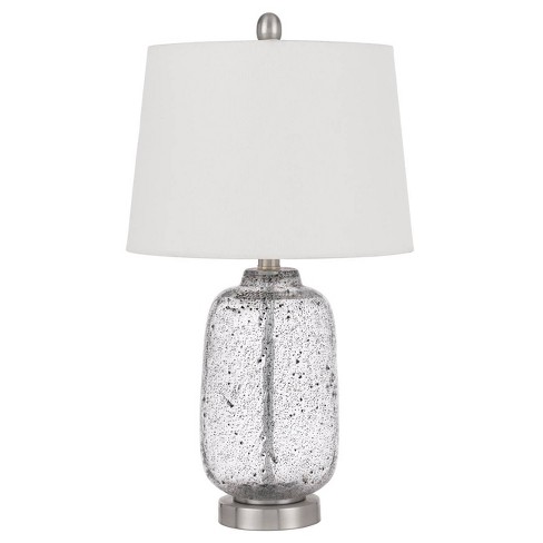 Glass bubble deals table lamp