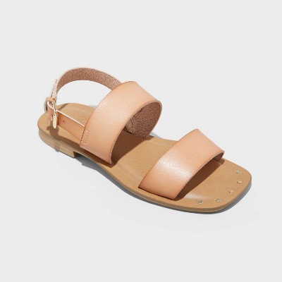 T strap hot sale sandals target