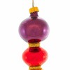Tannebaum Treasures 4.5 Inch Multi Icicle Multicolored Drop Gold Glitter Tree Ornaments - 3 of 4