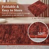 Coucheta Non-Slip Runner Rug,Machine Washable Low Pile Area Rug with Non-Shedding, for Hallway Kitchen Bathroom,Multi-Color & Size - 4 of 4