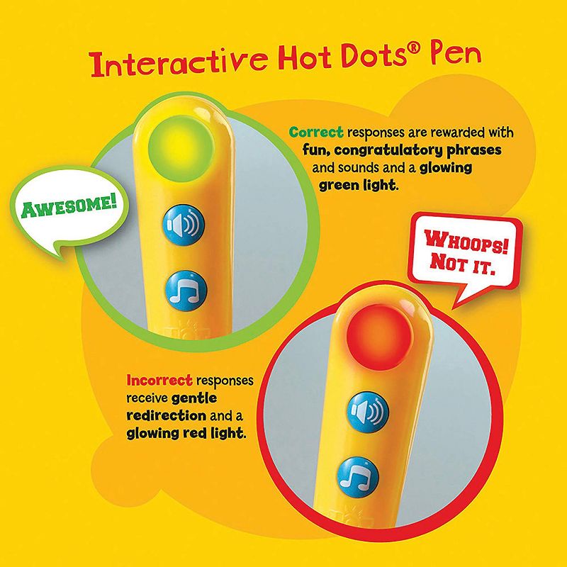 Educational Insights Hot Dots Let's Master Grade 1 Math Set with Talking Pen, 5 of 6
