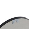 NicBex Bathroom Mirror with Aluminum Frame,4mmm Glass Wall Mounted Mirror with PVC Board,Chic Vanity Mirror for Bedroom&Living Room,Black - 4 of 4