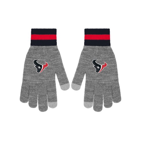 NFL Houston Texans Gray Big Logo Glove - image 1 of 4