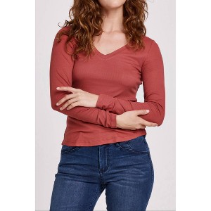 Women's Sophie Rib Tee - Another Love - 1 of 4