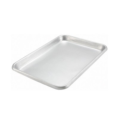 Winco Roast Pan with Straps, Aluminum, 18 x 24 - Silver