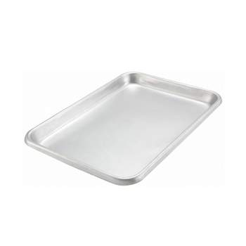 Winco Roast Pan without Handles, Aluminum, 18" x 26" - Silver