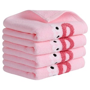 REGALWOVEN Abstract Pattern Cotton Bathroom Soft Absorbent Hand Towel 14" x 30" - 1 of 4