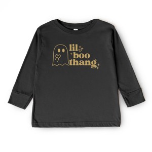 The Juniper Shop Lil Boo Thang Youth Long Sleeve Tee - L - Black - 1 of 4