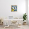 Stupell Industries Blue & Yellow Abstract Poppies, 25" x 25" - 2 of 4
