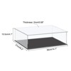 Unique Bargains Acrylic Dustproof Countertop Display Case 1 Pc - 2 of 4