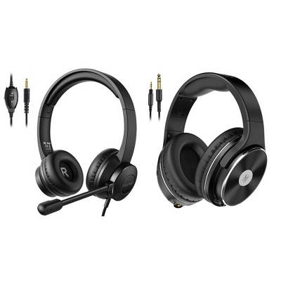 OneOdio Studio Gaming Portable Wired Over Ear Headphones w/Boom