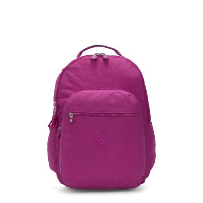 bright pink backpack