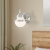 Livex Lighting Oldwick 1 - Light Wall Light in  Brushed Nickel - 2 of 4