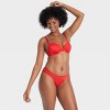 Women's Invisible Edge Bikini Underwear with Mesh - Auden™ - image 3 of 4