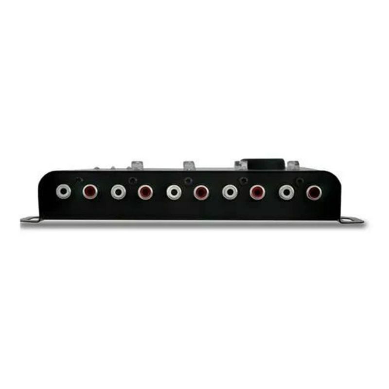 Stetsom STX2448 DSP 4 Channel Crossover and Equalizer Signal Processor Car Audio Sequencer with 2 Inputs, Audio Treatment, and LED Limiter, Black, 4 of 7