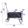 CAVINAS Heavy Duty Folding Wagon for Camping,Shopping Cart with All-Terrain Wheels,Utility Cart for Camping Shopping - 3 of 4