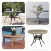 Covers&All Round Table Top Cover, 12 oz Waterproof & UV-resistant - 4 of 4