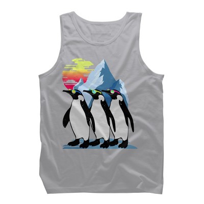 Men's Design By Humans North Pole Summer By clingcling Tank Top