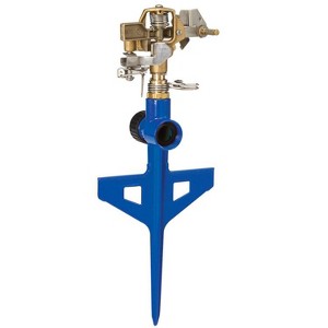 Dramm ColorStorm Impulse Sprinkler, 4"D x 6"W x 6"H Metal Spike Base 5281 sq ft - 1 of 1