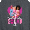 Women's - Barbie - Valentine's Squad Graphic Racerback Tank - 2 of 4