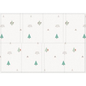 Bonacamo Folding Soft Mat - Little Red Riding Hood/Grey Tile - 1 of 3