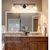 Light Manhattan Vintage Metal/Glass Industrial Rustic LED Vanity - JONATHAN Y - 4 of 4