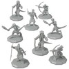 Monster Protectors Unpainted Fantasy Kobold Mini Figures for D&D - 1", 8 Pieces - 2 of 4