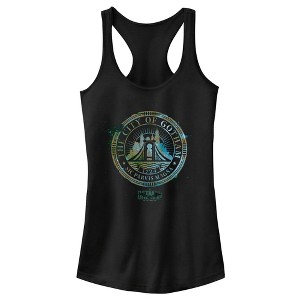 Juniors Womens The Batman City of Gotham Racerback Tank Top - 1 of 4
