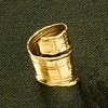 Ross-Simons Italian 18kt Gold Over Sterling Lined Bypass Ring - 4 of 4