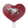 North Carolina Central Primary Logo Heart Love Cupcake Picks Toppers Decoration Set of 6 - 2 of 4